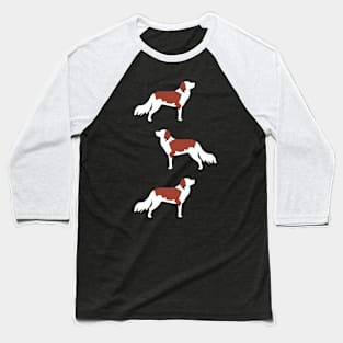 Triple Kooiker Dogs Baseball T-Shirt